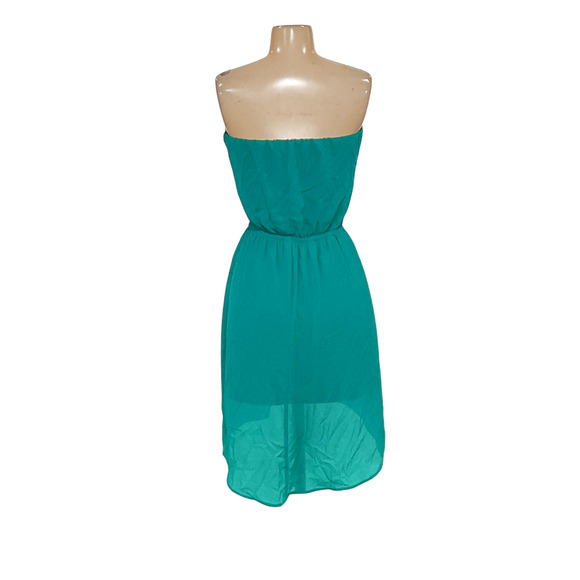 Express Green Sheath Midi Dress XS - Picture 2 of 4